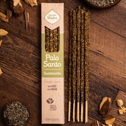 Vonné tyčinky Sagrada Madre palo santo šalvěj – očista prostoru