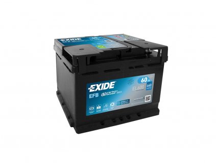 102386 1 autobaterie exide start stop efb 60ah 12v el604