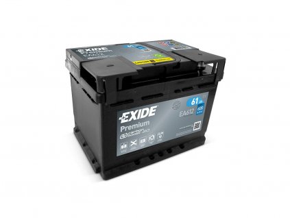 101135 autobaterie exide premium 61ah 12v ea612