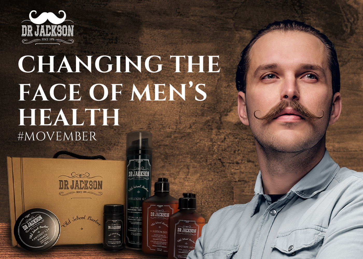 Movember – měsíc, kdy muži mění svět jeden knír po druhém