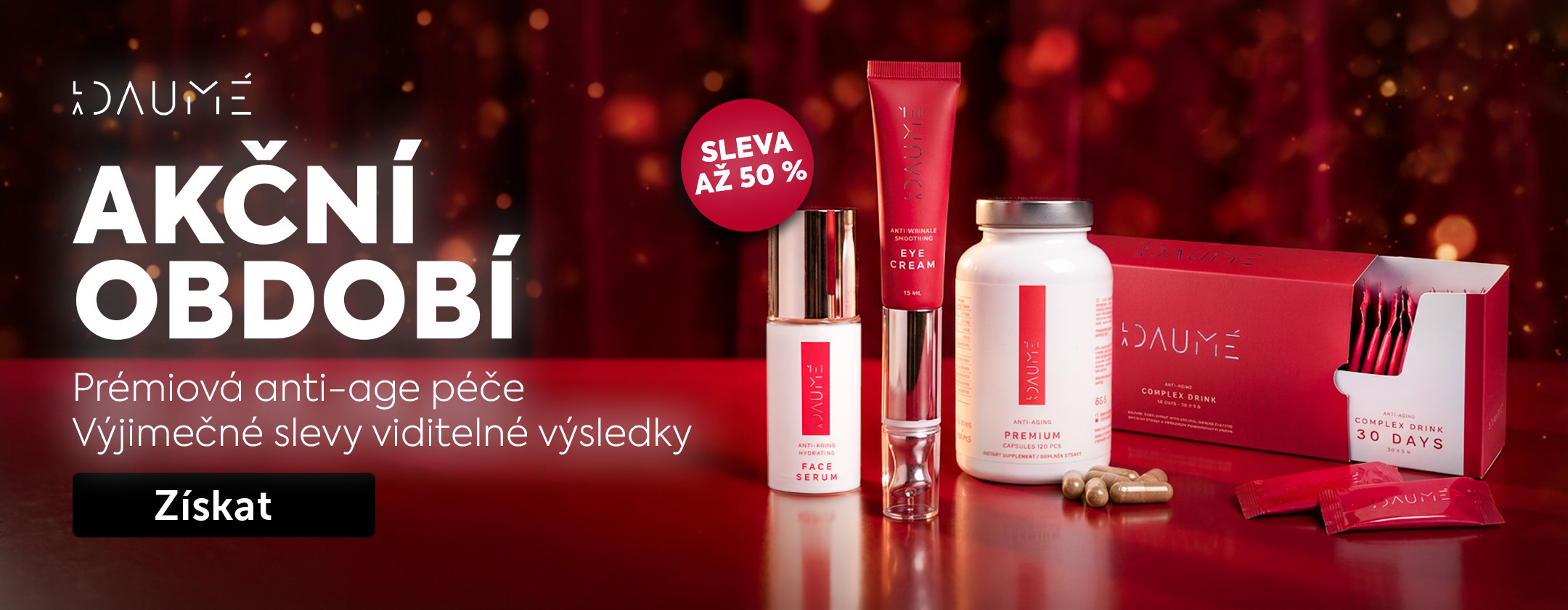 Slevy až 50 % na prémiovou kosmetiku La Daumé