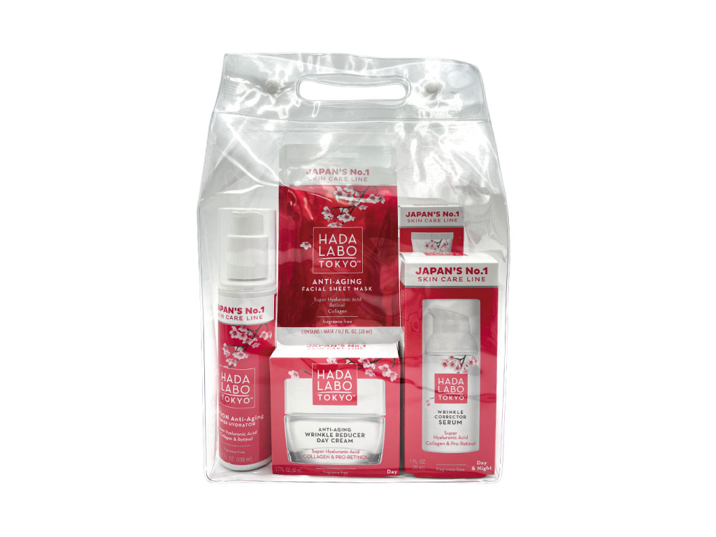 HADA LABO TOKYO RED Sada 5+1 s maskou ZDARMA