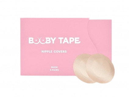 BOOBY TAPE NIPPLE COVERS Náplasti na prsa nude