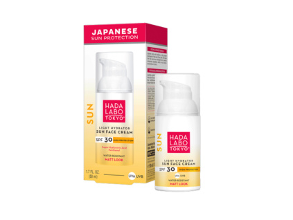 SUN SPF 30 Light hydrator sun face cream – Voděodolný matující opalovací krém na obličej