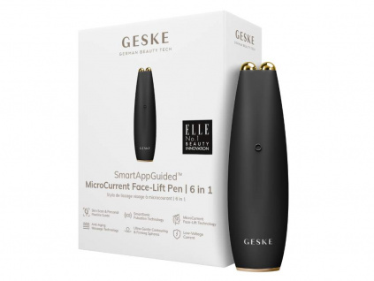 GESKE Mikroproudový masážní přístroj na vrásky kolem očí 6v1 (MicroCurrent Face Lift Pen)