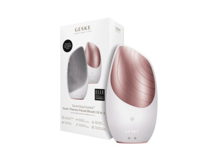 Termo sonický čisticí kartáček na pleť 6v1