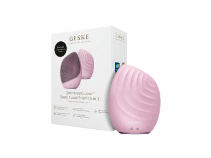 GESKE Sonický čisticí kartáček na obličej 5v1 pink_1
