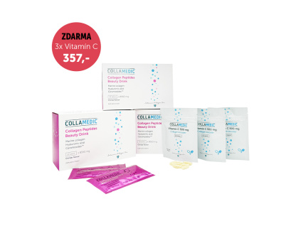 COLLAMEDIC set – 3 ks beauty nápoje 8560 mg, 90 sáčků