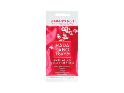 Hada labo red line anti age tokyo látková maska facial tissue mask