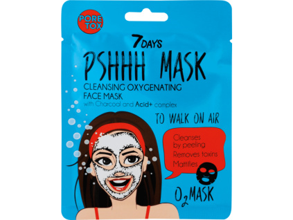 7 Days PSHHH to walk on air pleťová maska, 25 g