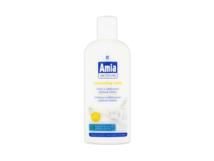 AMIA - active čisticí a odličovací pleťové mléko, 200 ml