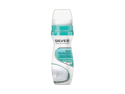 SILVER tekutý vosk na obuv SPORT bílý, 75 ml