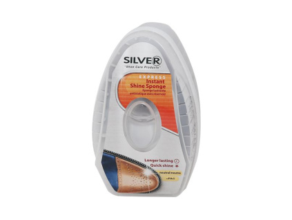 SILVER houbička s náplní silikon.oleje Extra bezbarvá, 6 ml