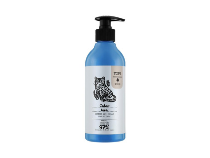 YOPE Cedar tree sprchový gel, 400 ml