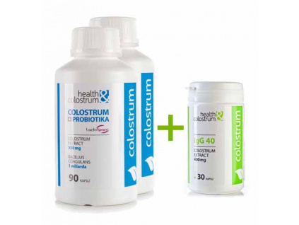 Colostrum kapsle PROBIO – sada 2 x 90 ks + 30 ks ZDARMA