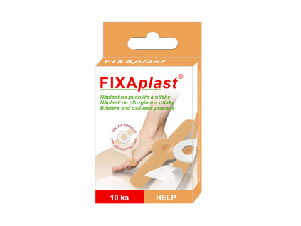 FIXAPLAST HELP - náplast na puchýře a otlaky, 10 ks