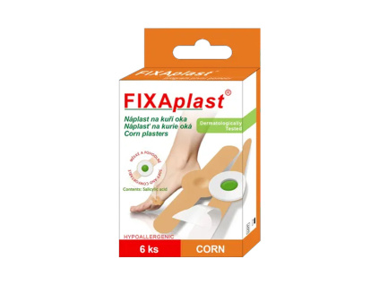 FIXAPLAST CORN - náplast na kuří oka,  6 ks