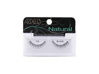 ARDELL Natural Black 110 - přírodní nalepovací řady černé, 1 ks