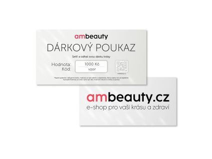 Dárková poukaz kosmetika 1000 Kč