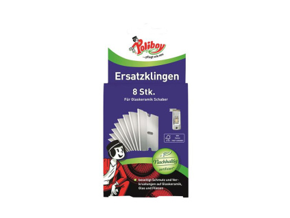 POLIBOY Ersatzklinge Náhradní žiletky do škrabky na sklokeramické desky, 8 ks