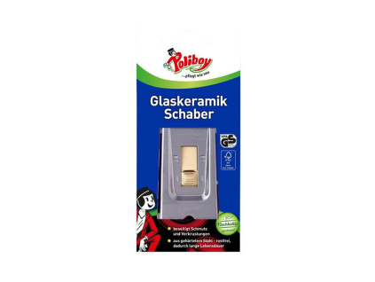 POLIBOY Glaskeramik Schaber - škrabka na  sklokeramické desky , 1 ks