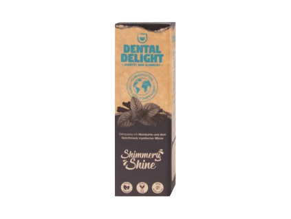 Dental Delight - Zubní pasta s aktivním uhlím Shimmery Shine, 75 ml
