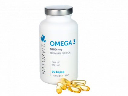 NATURVIT Omega 3 1000 mg – rybí tuk