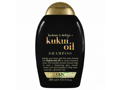 OGX Kukui Oil hydratační šampon proti krepatění vlasů 358 ml