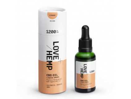 LH CBD 1200mg oil 30ml valencia orange