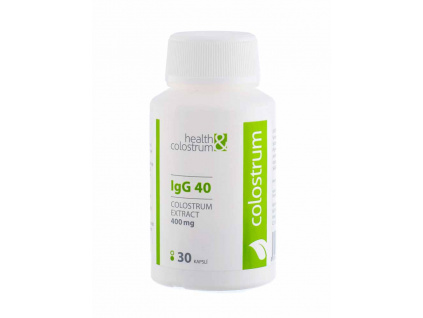 Colostrum kapsle IgG 40 (400 mg) – 30 ks