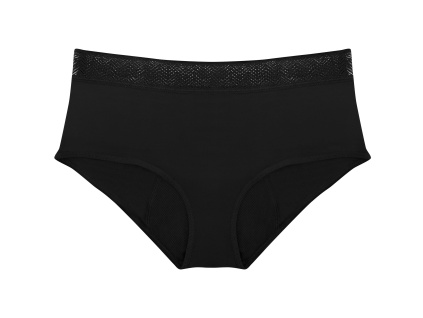 SELENACARE menstruační kalhotky Hipster černé, 1 ks