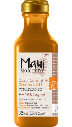 MAUI MOISTURE kondicionér na kudrnaté vlasy s kokosovým olejem, 385 ml