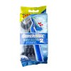 SUPER-MAX Long handle Holicí strojek pro muže s 2 břity - sáček 10 ks + 6 zdarma