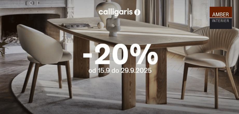 1 Calligaris a Connubia - Podzimní dny se slevou 20% - desktop