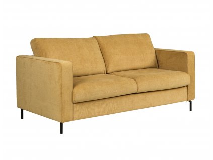 Sleepy bedsofa Velvety Mustard, side