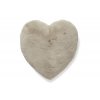 fluffy taupe srdce 01