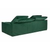 Sake 3 Seater 2 part LC Paris Emerald FR back