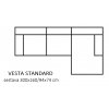 vesta standard 300x160 rozměr