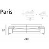 paris rozměry
