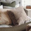 fluffy taupe pillow 01
