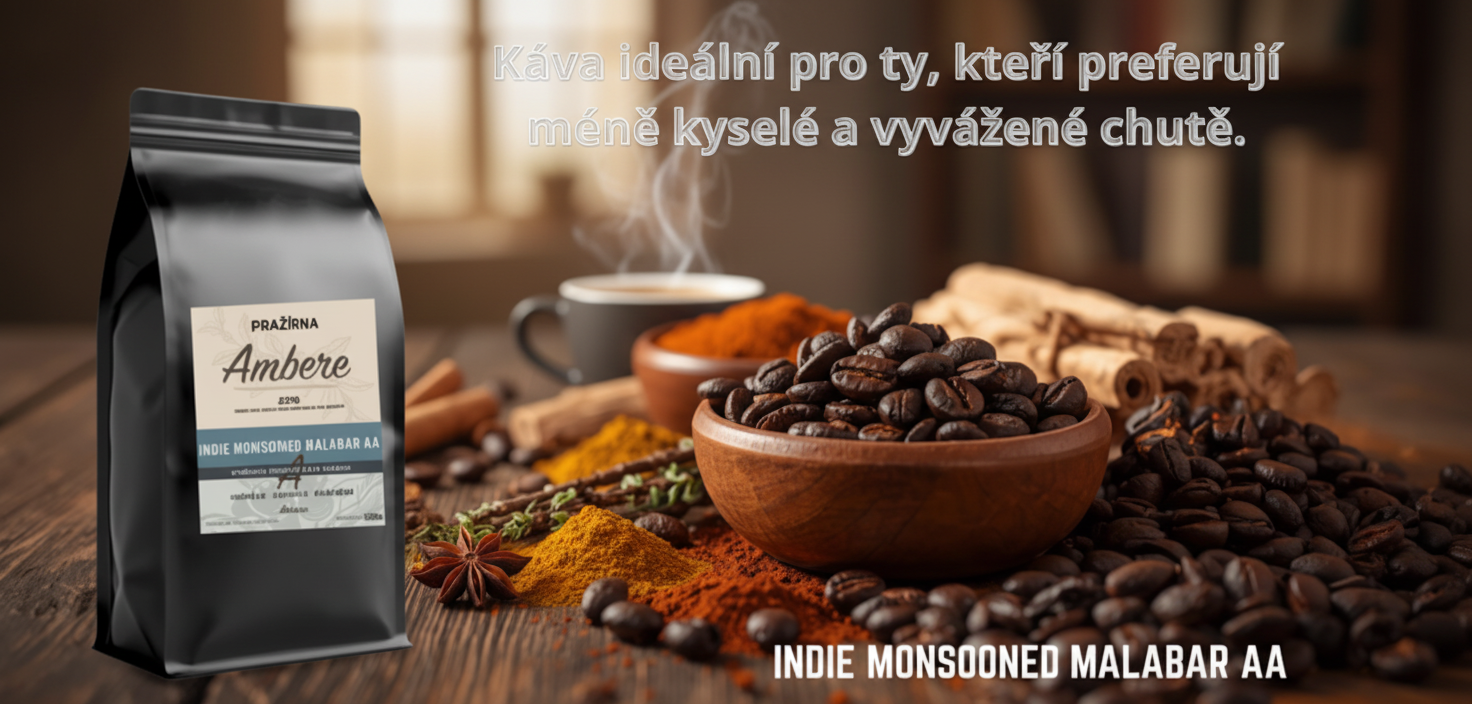 Káva Ambere Malabar