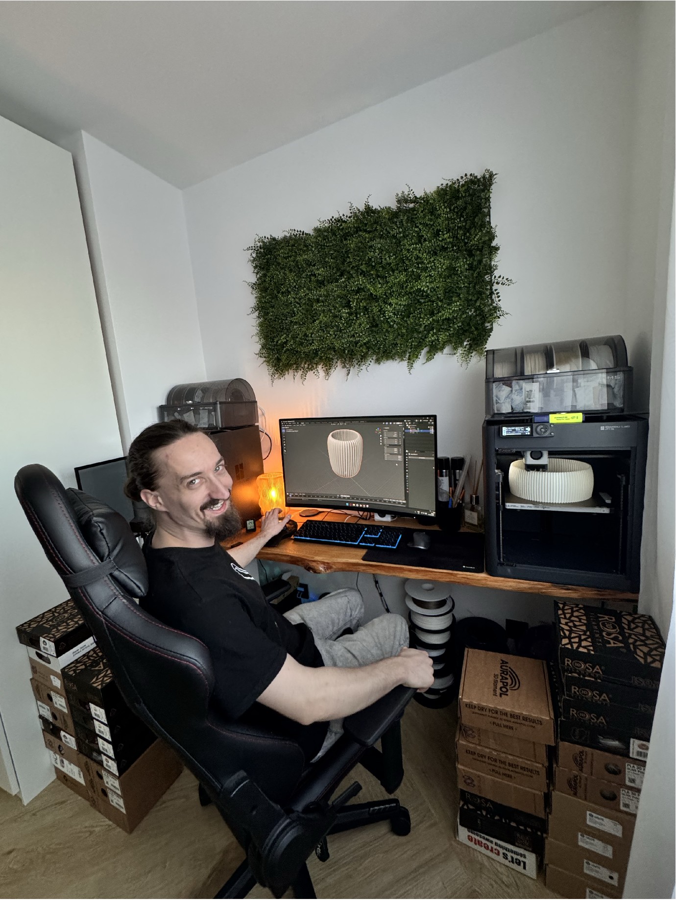 Jak vznikají naše designové lampy pomocí 3D tisku