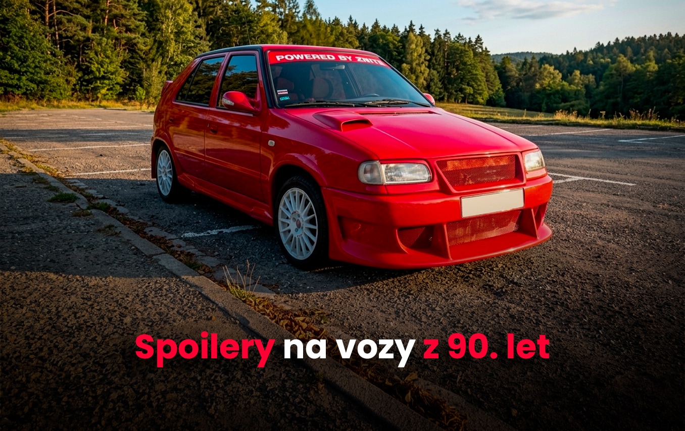 Spoilery na vozy z 90. let