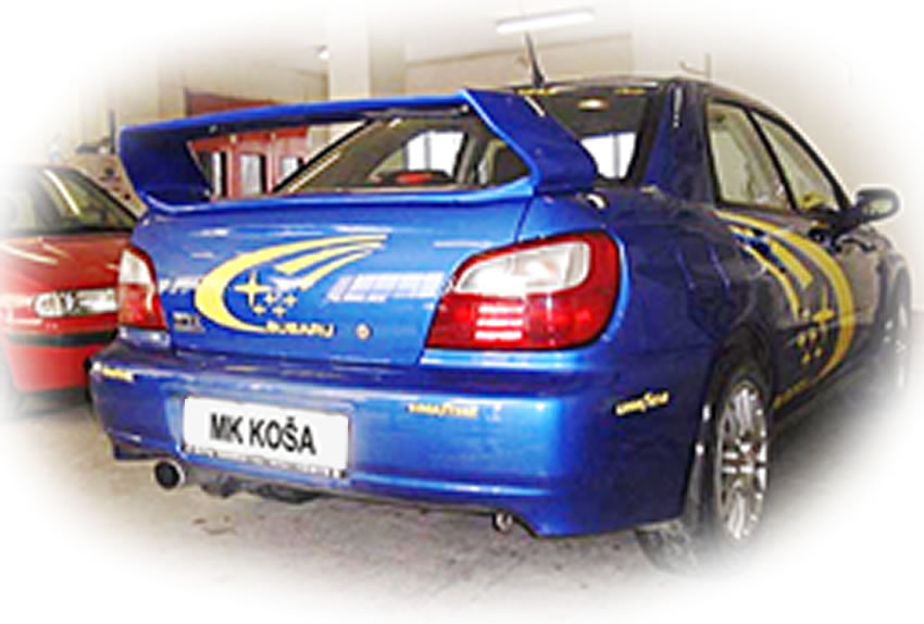 Subaru Impreza sedan od roku 2001, křídlo sport AmbitionCar