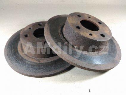 Brzdové kotouče zadní pár - Fiat Stilo