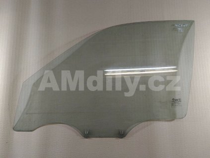 Sklo boční / dveří přední levé - Hyundai Accent II