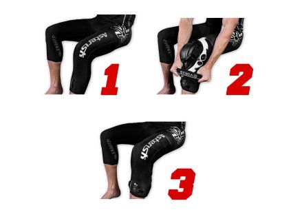 asterisk zero g knee brace pant getry pod ortezy m
