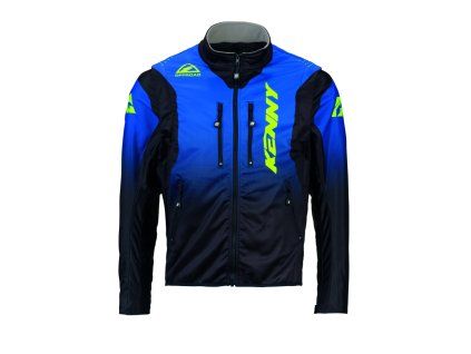 kenny racing kurtka adventure enduro softshell blu