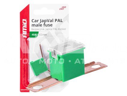 Poistky JAPVAL PAL samec 62mm 40A AMIO-03428