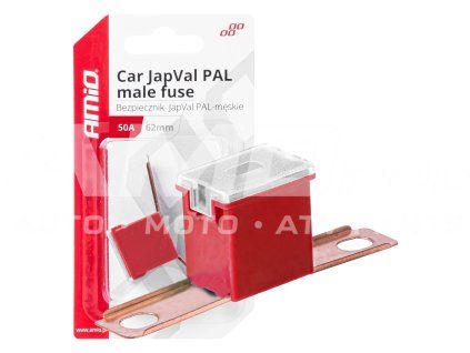 Poistky JAPVAL PAL samec 62mm 50A AMIO-03429